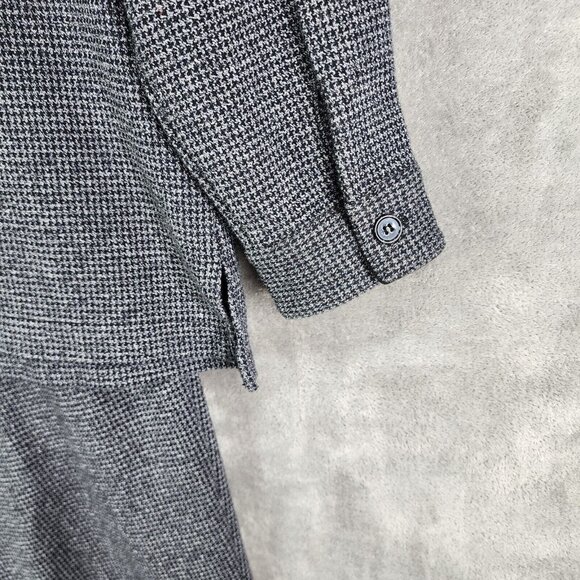 Womens Drapers & Damons Petites Jacket & Pants Set Houndstooth Button Down PXL - Picture 12 of 16